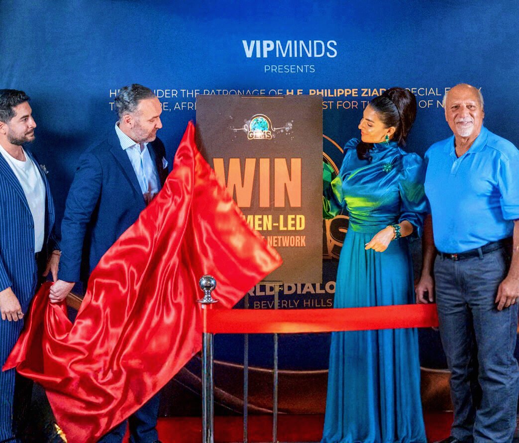 Unveiling of the WIN Monument under the patronage of H.E. Philippe Ziade at Otonomus Las Vegas